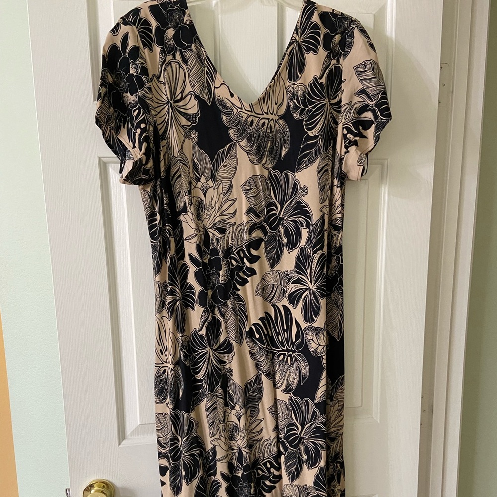 Vintage Hawaiian dress 3x